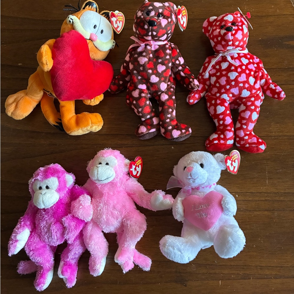 Valentines beanie babies 2007 collection